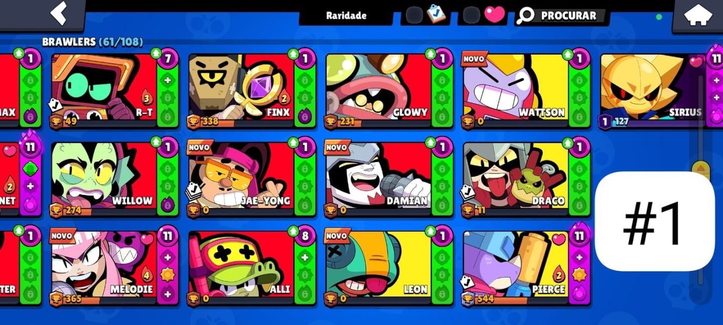 Contas de braw stars melhor preço!!