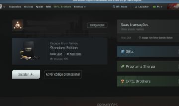 CONTA ESCAPE FROM TARKOV STANDARD LATAM