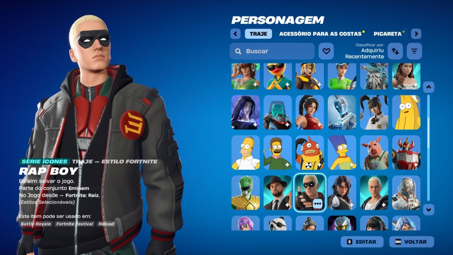 CONTA DE FORTNITE COM 88 SKINS | Spider-Man | PROMOÇÃO!