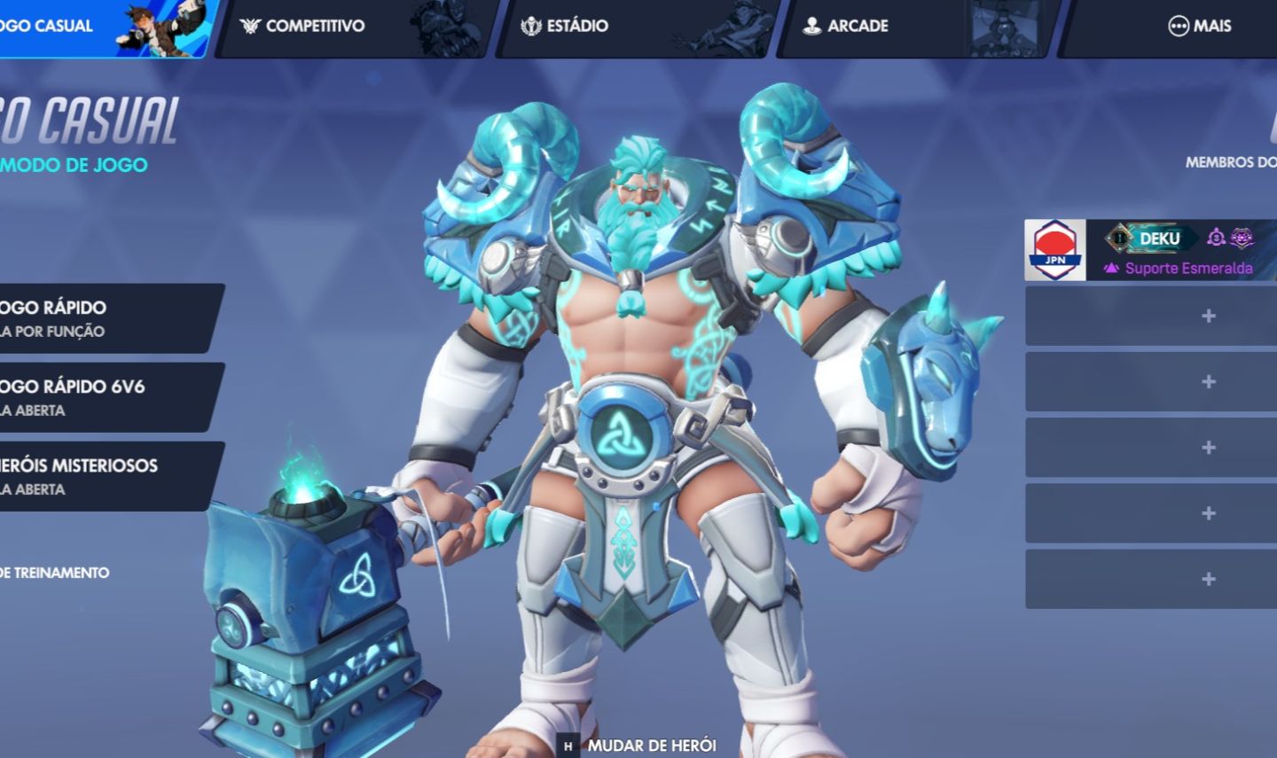CONTA OVERWATCH 2 com varias skins lendarias e algumas miticas. Comp liberada