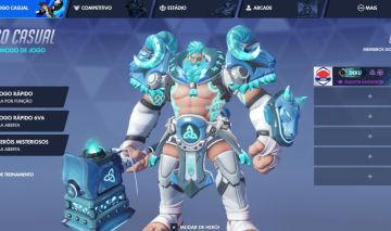 CONTA OVERWATCH 2 com varias skins lendarias e algumas miticas. Comp liberada