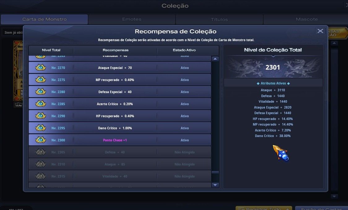 Conta EndGame GrandChase Classic C-Lvl 853 | 25 Chars Full 1.5KK+