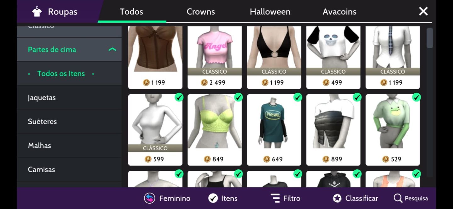 CONTA AVAKIN LIFE FEMININA - 5 ANOS | NIVEL 25