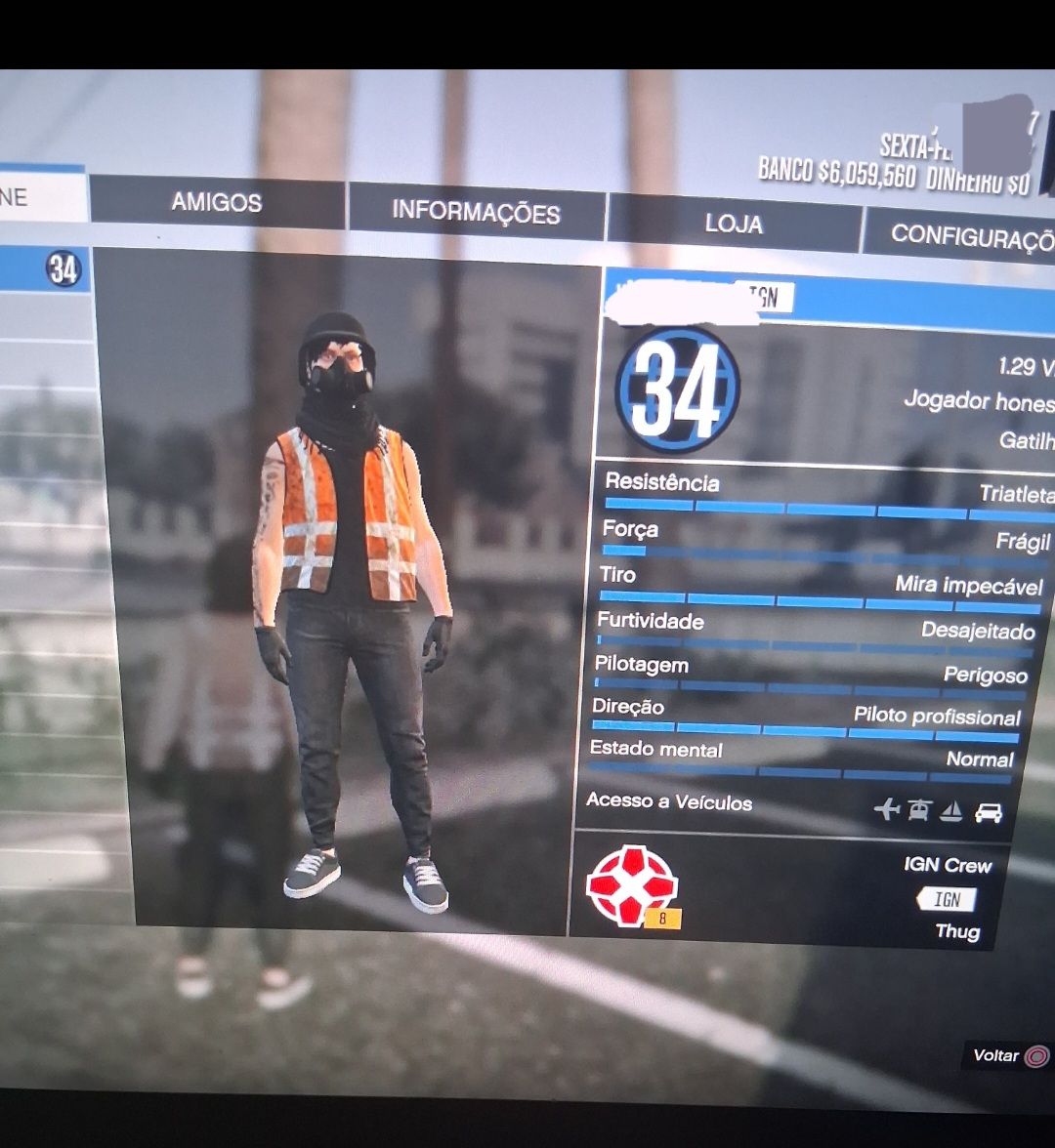 Conta gta online ps4 e ps5 com opressor mk2 4 milhões level 34 com trajes mod