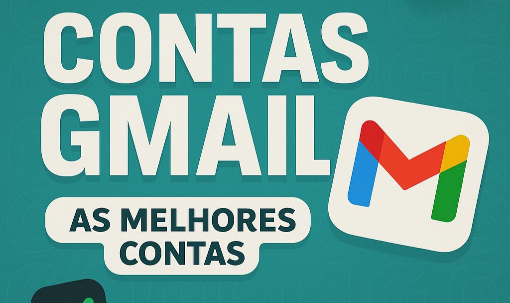 Contas gmail onde voce escolhe nome e senha | Entrega Garantida