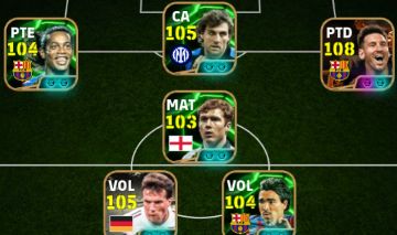 Conta 3200 efootball Messi 108 blitz culler e Ronaldinho prime Promoção!