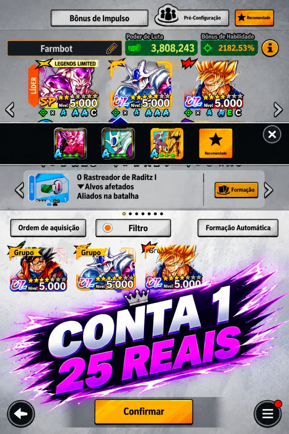 CONTA DRAGON BALL Ultra Cooler Final Form! 2 ULTRA + 1 LEGEND