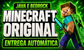 Minecraft Java + Bedrock | Conta Compartilhada | Hypixel Limpo