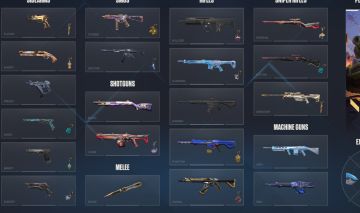 CONTA VALORANT FULL ASCESSO À VENDA, com mais de 30 skins da loja