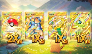 [POKÉMON TCG POCKET] CONTA [BR] - 2X POKEBOLAS CROWN + 3X CROWN + 11.000+ CARTAS