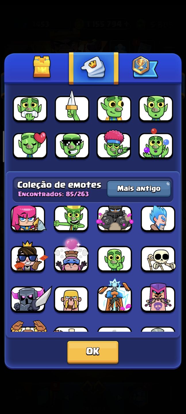 Conta Clash Royale 5k diamante + 1M de ouro
