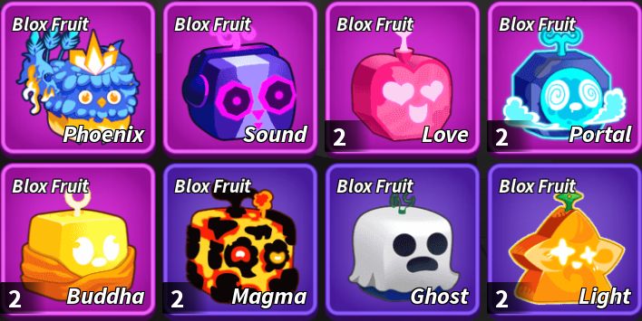 Blox Fruits | Raids + Frutas Físicas | Entrega Rápida
