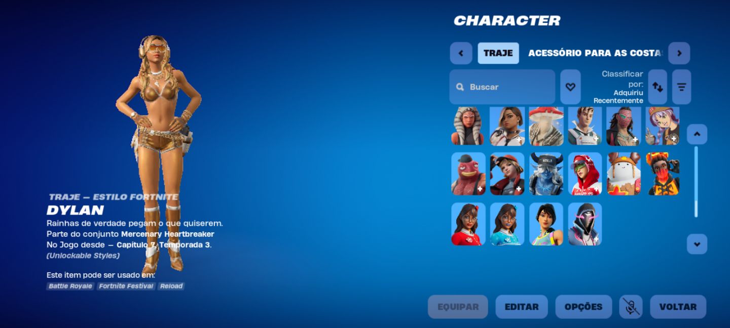 CONTA FORTNITE FULL ACESSO + E-MAIL DE CRIAÇÃO