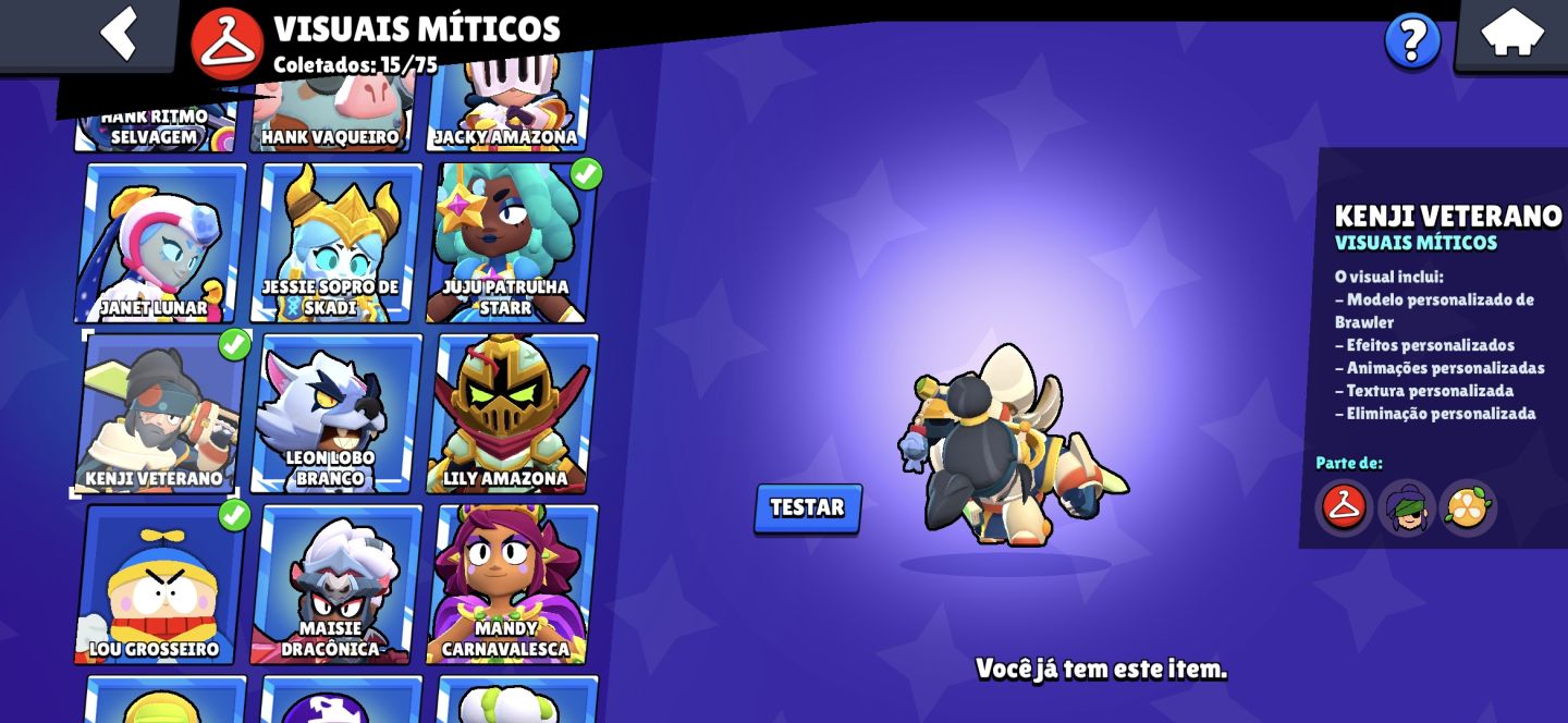 CONTA BRAWL STARS FULL LENDÁRIOS E ULTRA