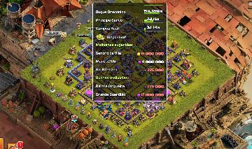 CV15 quase full. Mais de 7.500 de gemas.