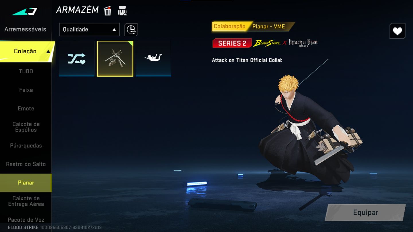 CONTA BLOOD STRIKE COM EVO, SKINS DESEJADAS E ETC