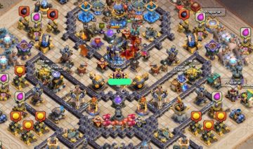 CONTA DE CLASH OF CLANS CV18