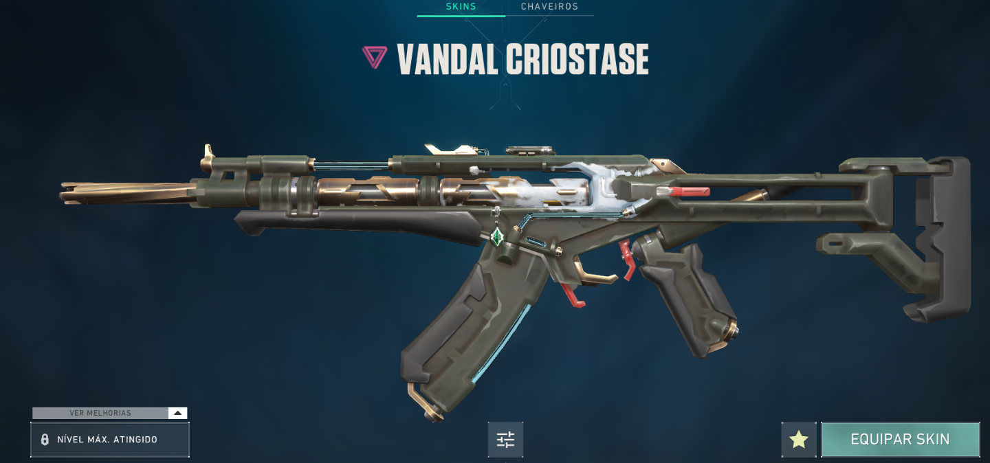 Conta com diversas skins, sem jogar a alguns meses