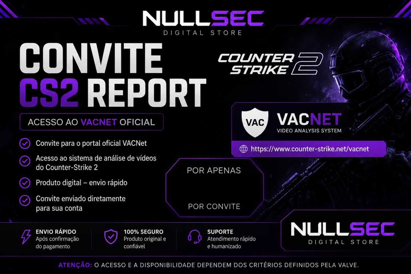 CONVITE CS2 REPORT VACNET