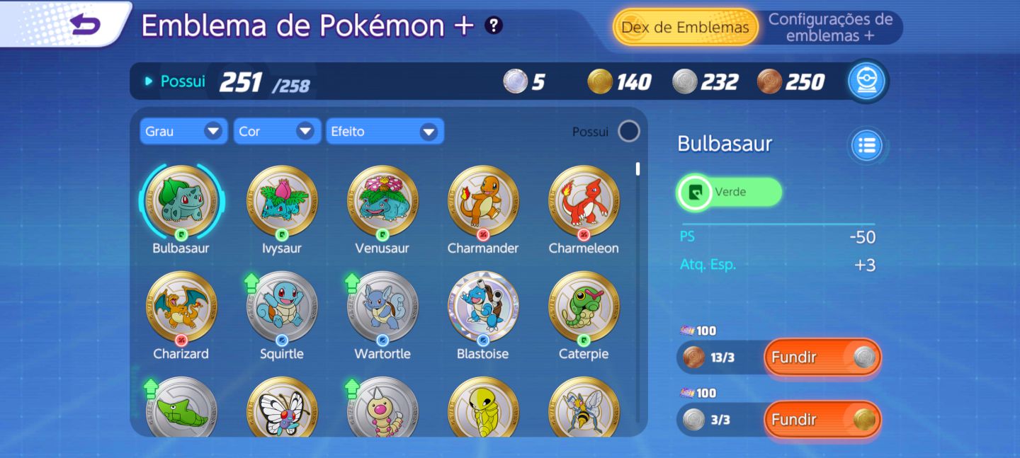 CONTA POKEMON UNITE LVL 61 RARA 2021