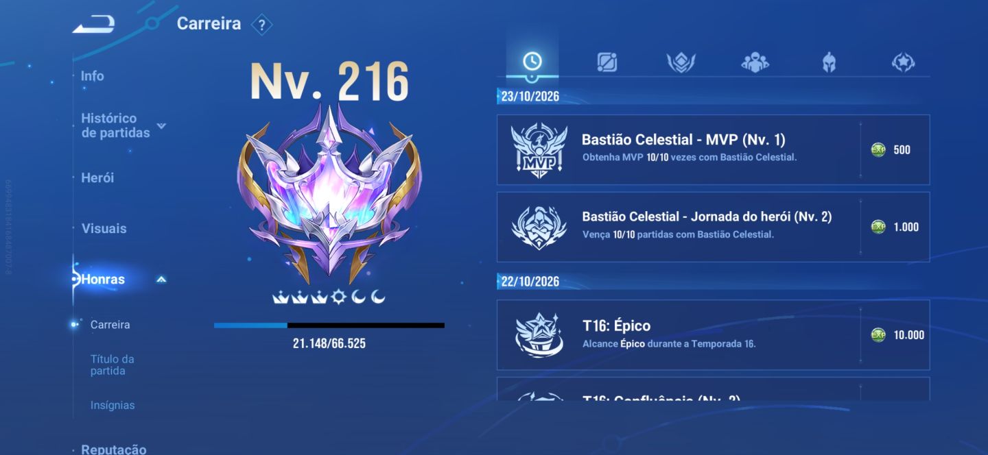 Elojob em Honor Of Kings ouro ao lenda!