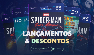JOGOS RECENTES com até 60% de DESCONTO - Steam Key - Entrega Automática