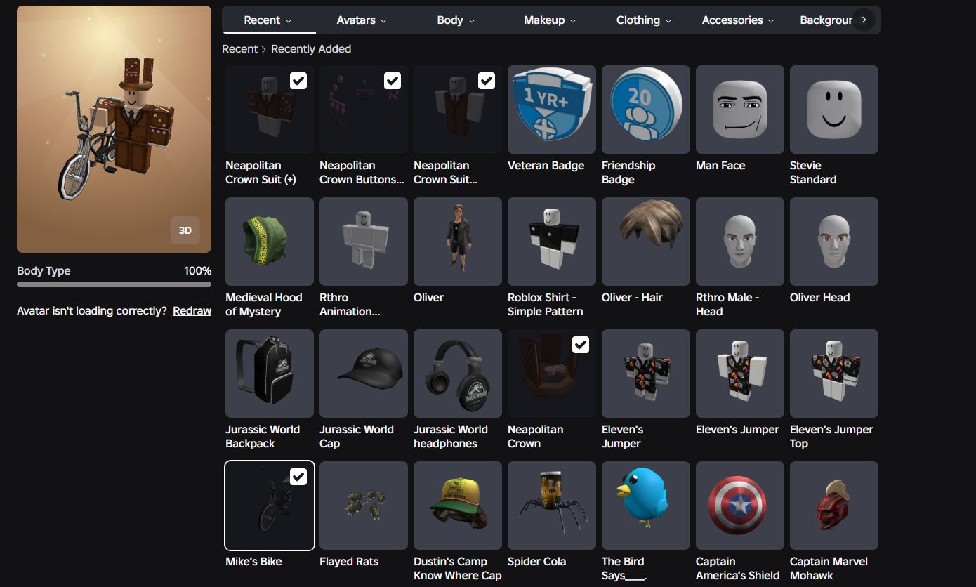 CONTA ROBLOX ANTIGA 2018 COM NEAPOLITAN CROWN + 26 OFFSALES [UNVERIFIED]