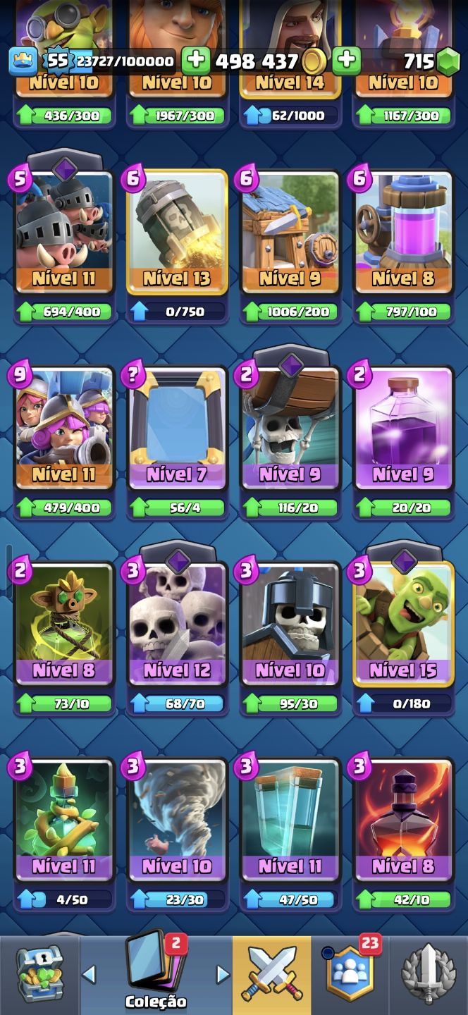 Conta Clash Royale Upada
