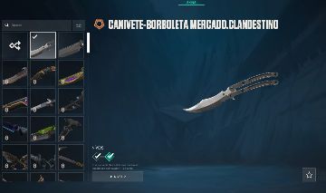 Conta Faca + Vandal + Phantom Valorant - Full Acesso