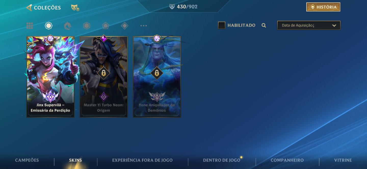 CONTA DE WILD RIFT PARA QUEM GOSTA DE JOGAR DE ASSASSINO E LUTADOR
