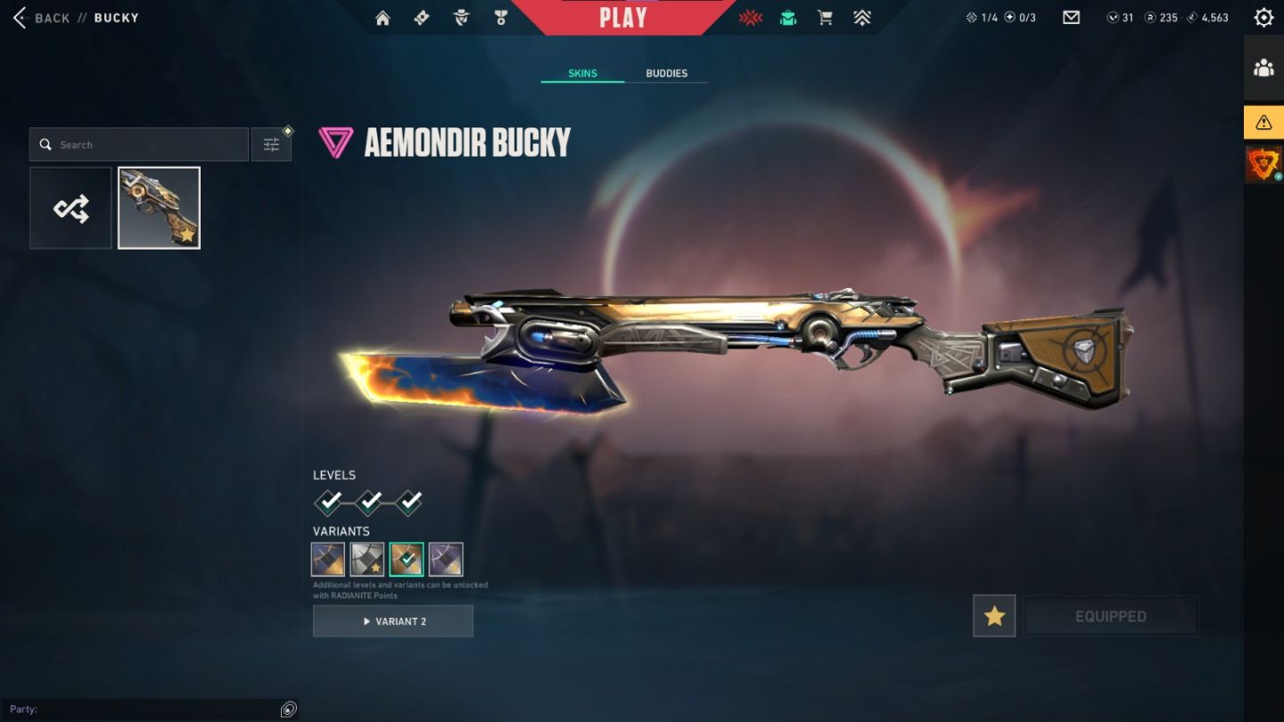 Conta de Valorant com Varias Skins | Skins Champions