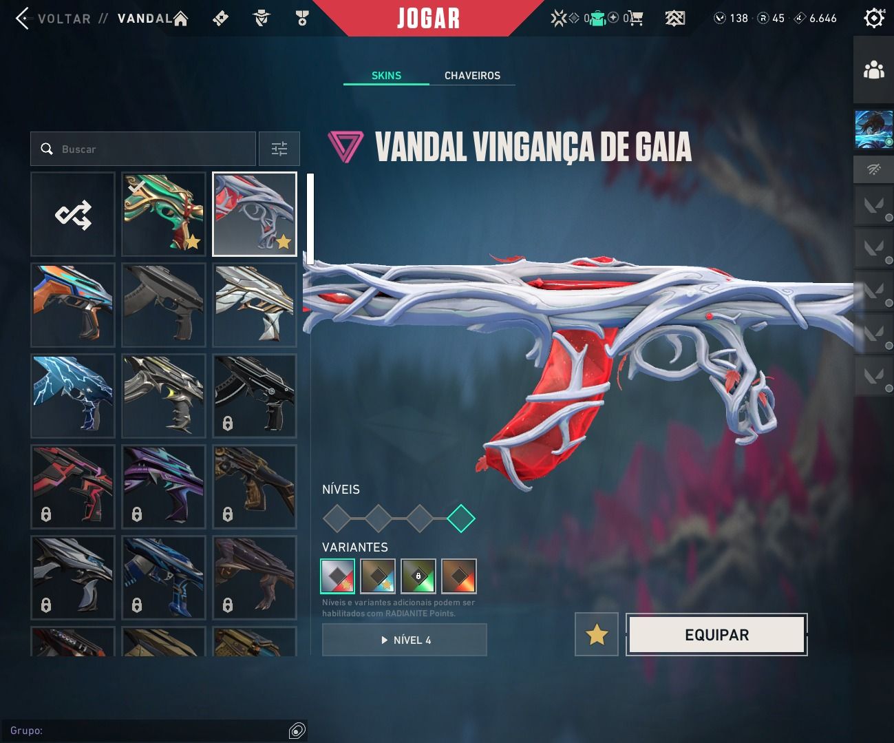 Conta Valorant | Karambit Saquearoa | Xenohunter