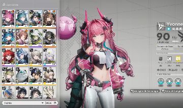 Arknights Endfield - Yvone P1 + assinatura + Gilberta P1 + assinatura + Tangtang
