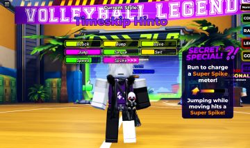 CONTA ROBLOX GEMADA VOLEYBALL LEGENDS !!!