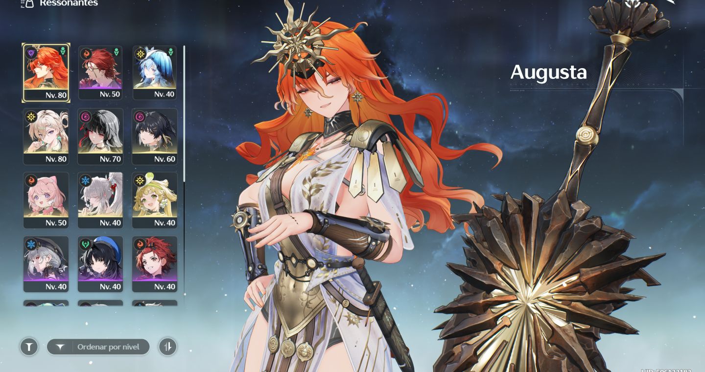 Conta wuthering lvl 53