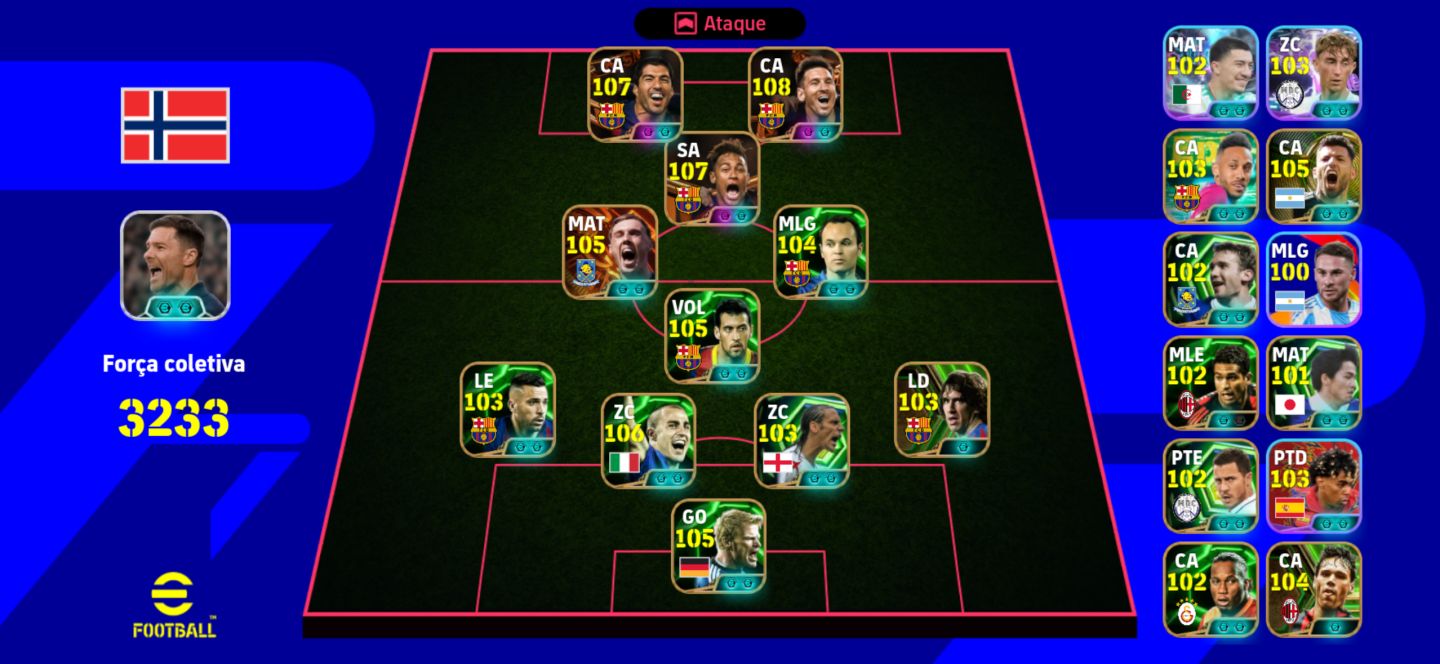 Conta efootball