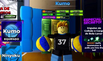 CONTAS VOLLEYBALL LEGENDS LVL 15 | ESTILO KUMO + PUXO MAGNÉTICO