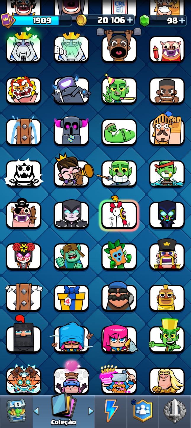 CONTA CLASH ROYLE UPADA! PREÇO A BAIXO PRA SAIR HJ!
