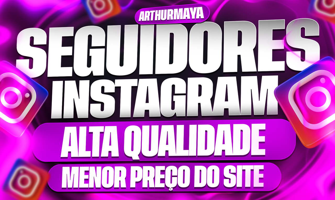Seguidores Instagram ( MAIS BARATO GGMAX+BRINDE)