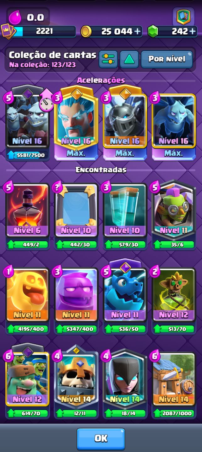 Melhores cartas e decks conta full