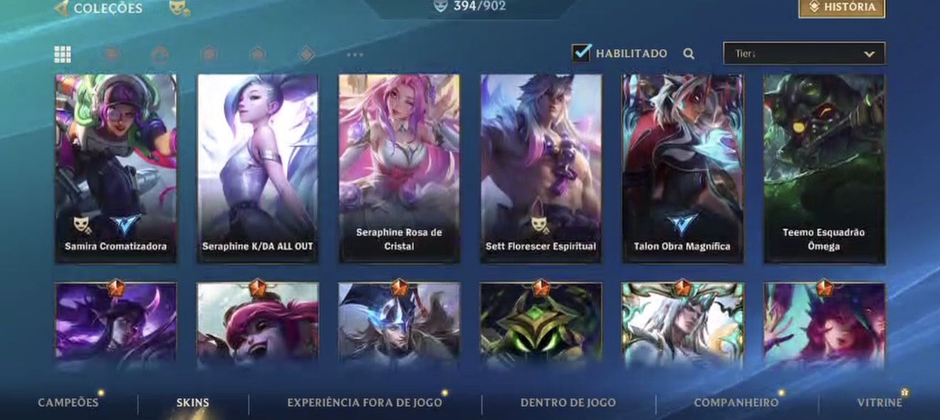Conta Wild Rift Full gacha ,Todas skins da lux