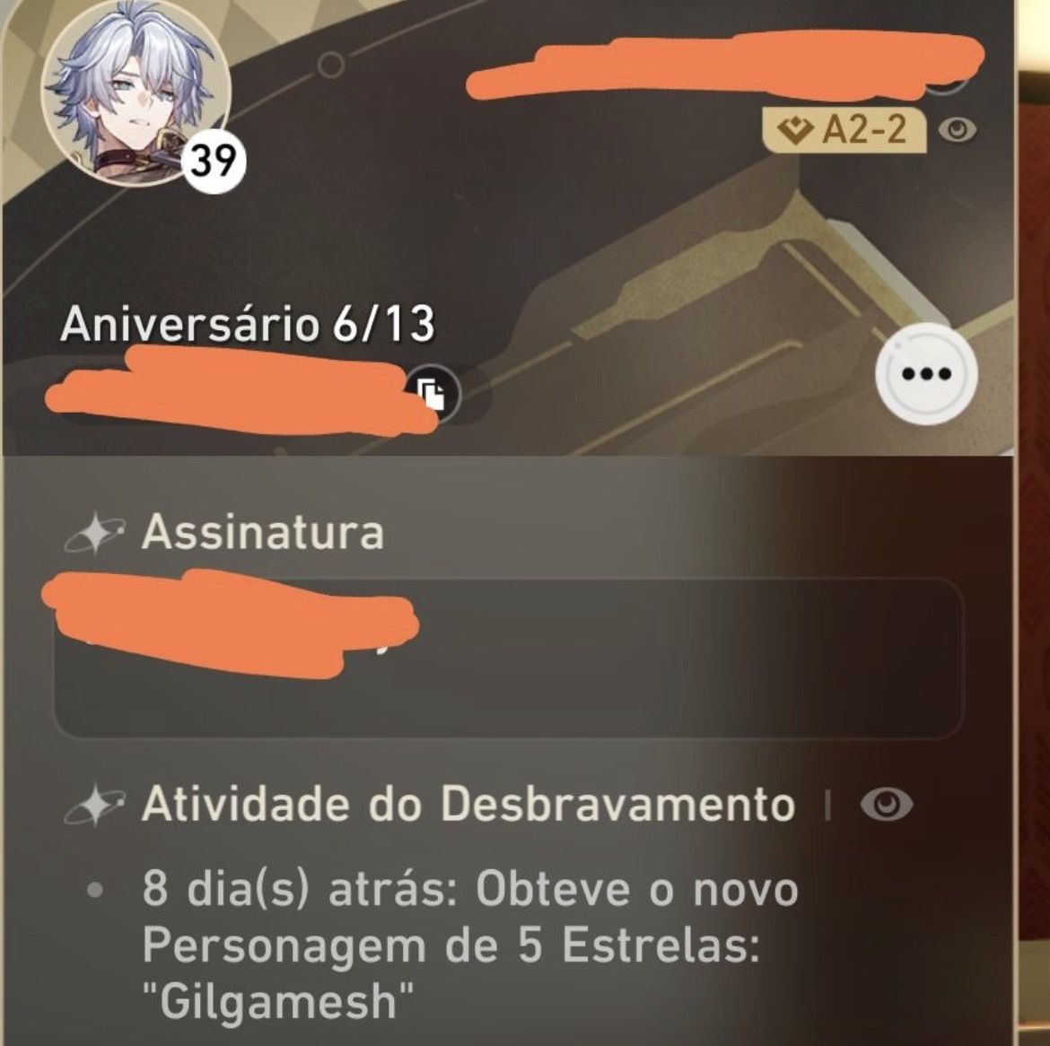 Conta honkai Phainon, Cyrene, Yao Guang, etc ar 39