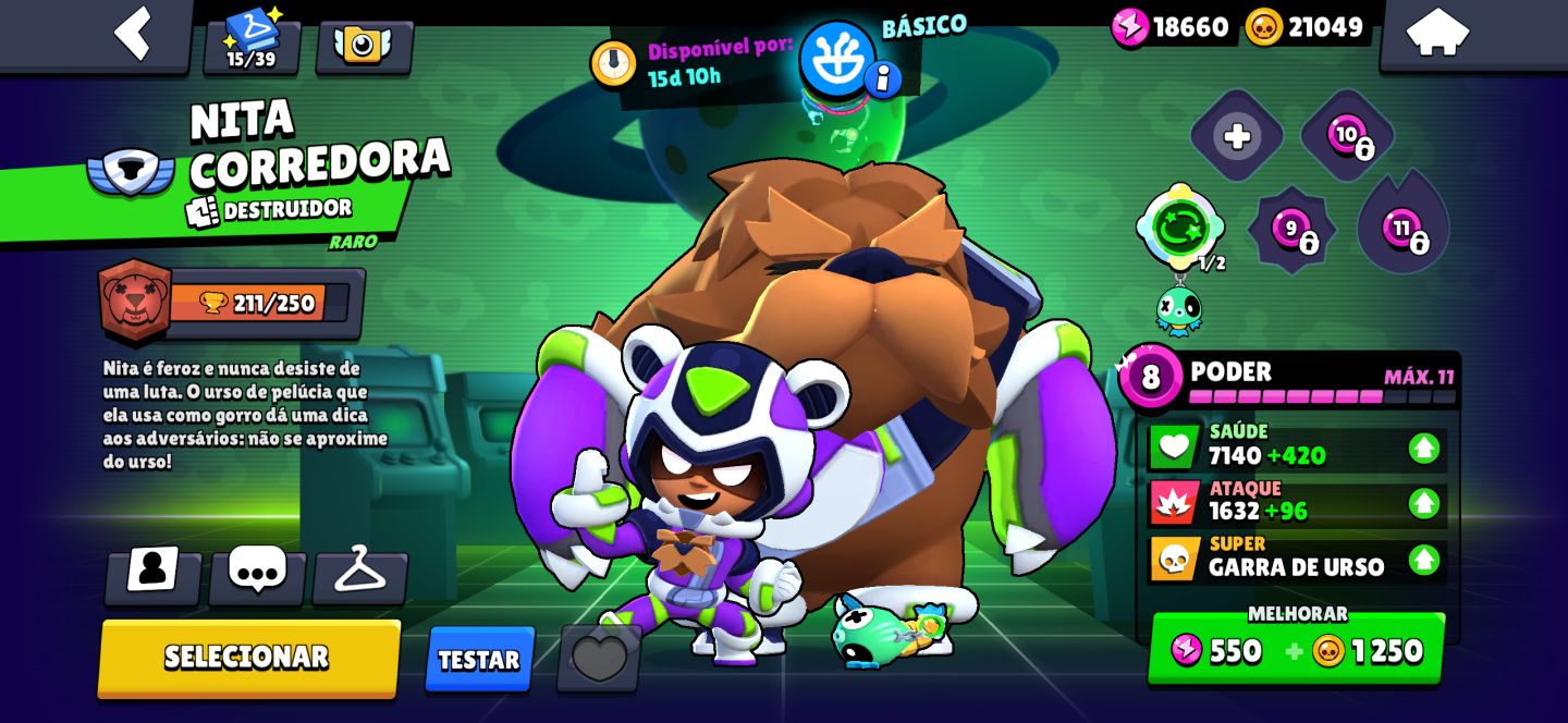 Conta Muito Braba de Brawl Stars