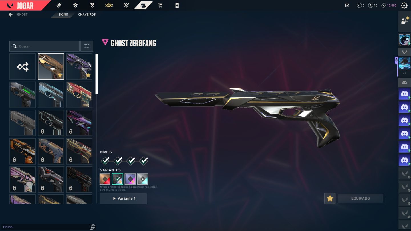 CONTA VALORANT COM 2+ DE 2K GASTOS, SKINS DE TODAS AS ARMAS