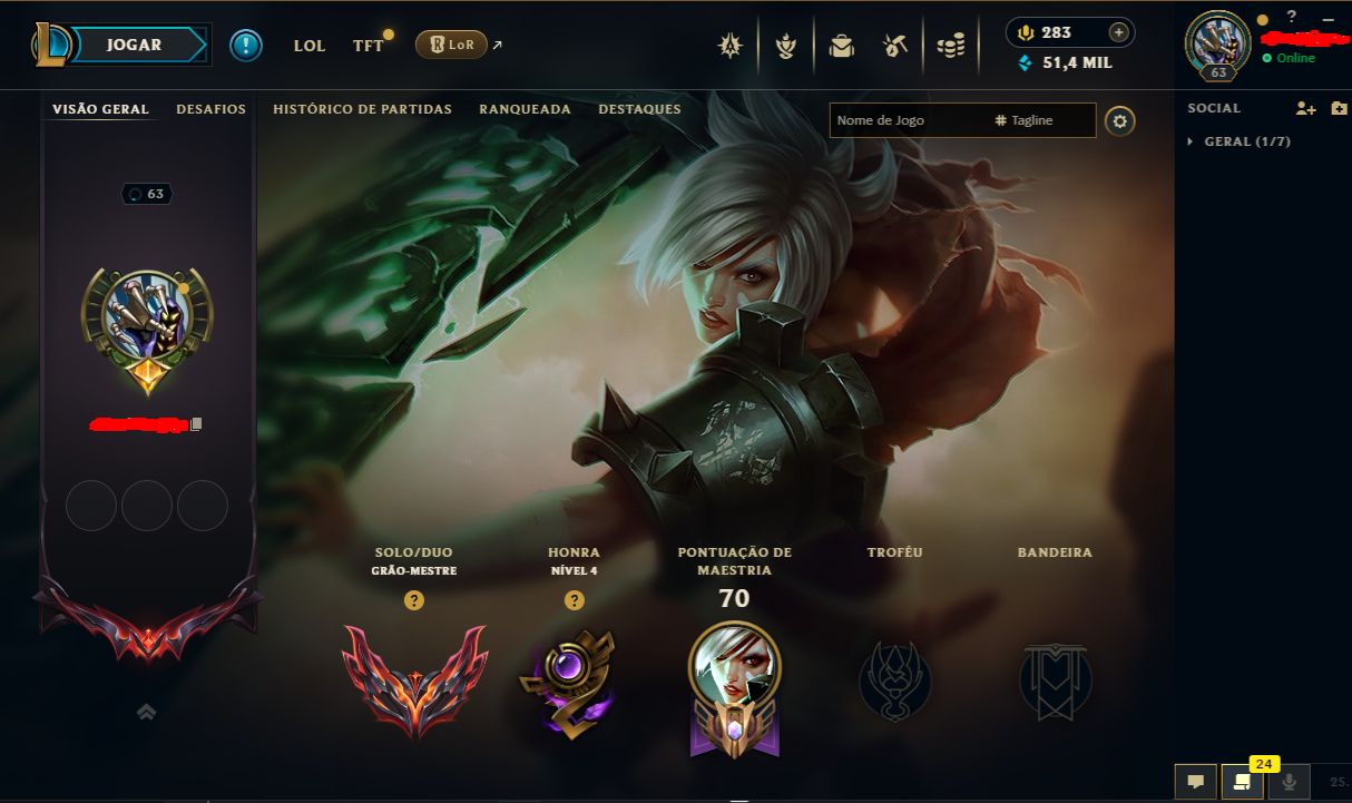 VENHA COMPRAR SUA CONTA LEAGUE OF LEGENDS COM DIVERSOS ELOS DA SUA ESCOLHA