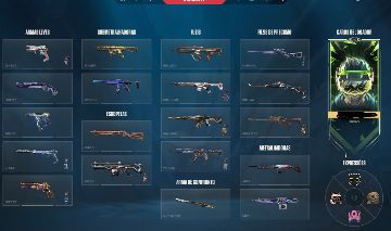 Conta Valorant Skin Champhions e várias outras SKINS