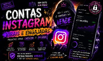 CONTAS INSTAGRAM ENGAJADAS!!! (APENAS VIRAIS)