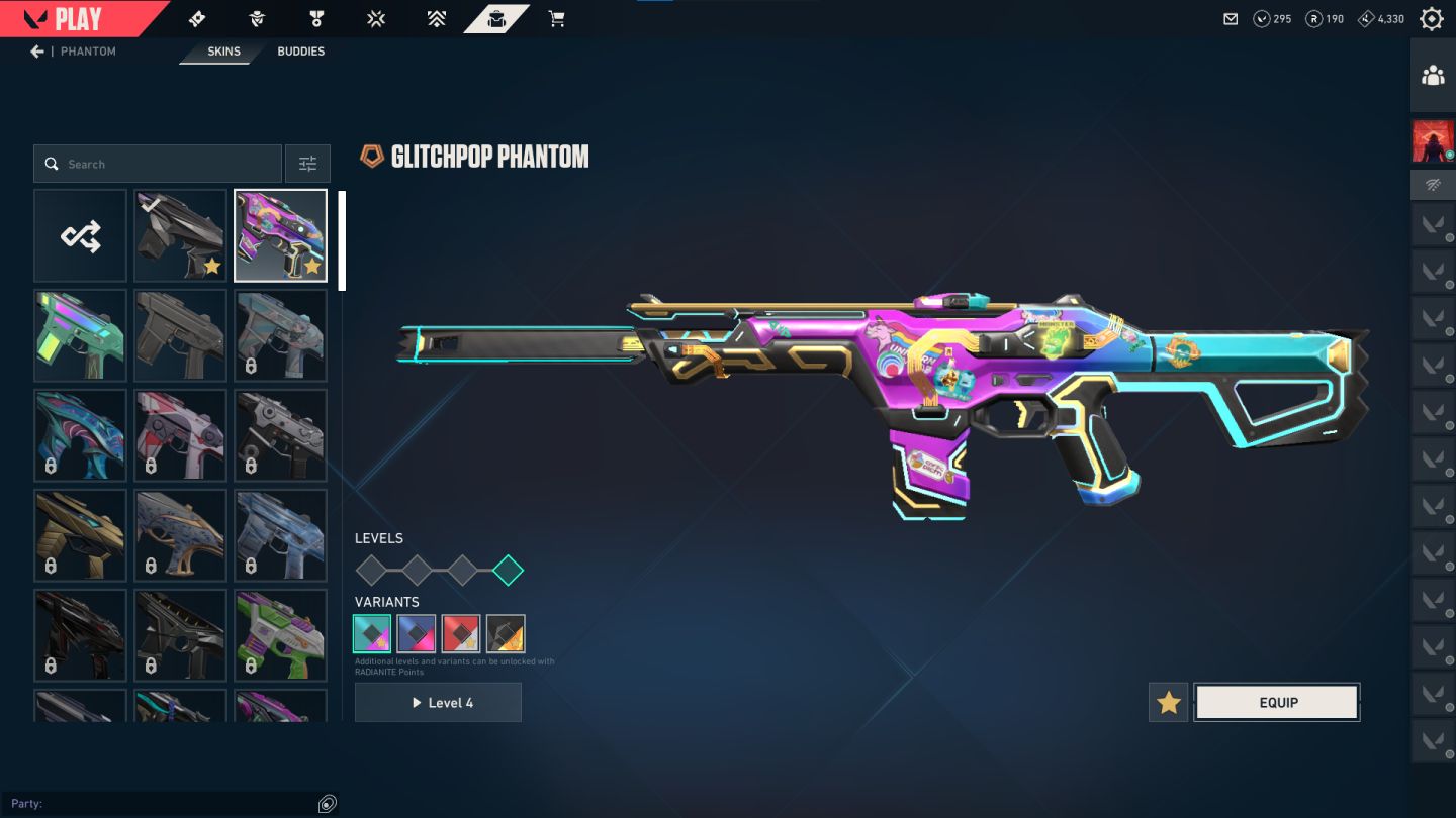 Valorant | Várias Skins Vandal/Phantom + Facas & Cards Exclusivos | Full Acesso