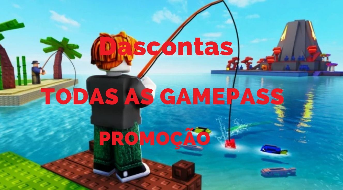 BUILD AN ISLAND/CONSTRUA UMA ILHA/ROBLOX/TODAS AS GAMEPASS/ENTREGA RAPIDA