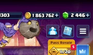 Conta Clash Royale 11500 troféus [FULL ACESSO]